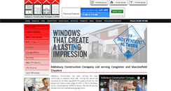 Desktop Screenshot of eddisburyconservatorieswindows.co.uk